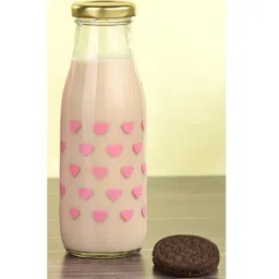 SOMIL Set Of Transparent Glass Water Bottle image 2