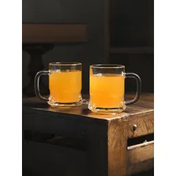 SOMIL Transparent Solid Glass Glossy Cups Set of Cups and Mugs-picture-30