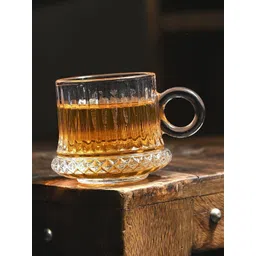SOMIL Transparent Solid Glass Glossy Cups Set of Cups and Mugs-picture-24