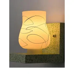 SOMIL White Glass Cylinder Printed Wall Lamps-picture-16