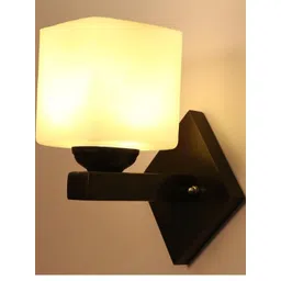 SOMIL White Printed Glass Rectangle Shaped Wall Lamp-picture-43
