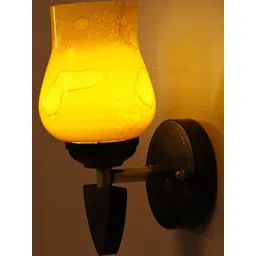 SOMIL Yellow Glass Cylinder Wall Lamps-picture-19