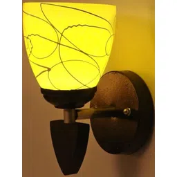 SOMIL Yellow Glass Cylinder Wall Lamps-picture-20