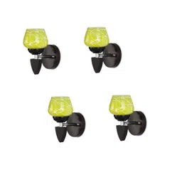 SOMIL Yellow Glass Cylinder Wall Lamps-picture-26