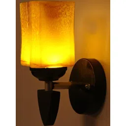 SOMIL Yellow Glass Cylinder Wall Lamps-picture-10