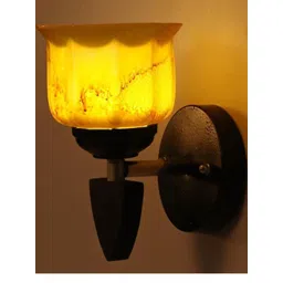 SOMIL Yellow Glass Cylinder Wall Lamps-picture-33