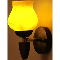 SOMIL Yellow Glass Cylinder Wall Lamps-picture-12