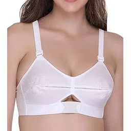 sona Women Bee-Heart Cotton Non-Padded Non-Wired Full Coverage Daily Use Regular Bra (Combo_Pack of 3)-picture-33