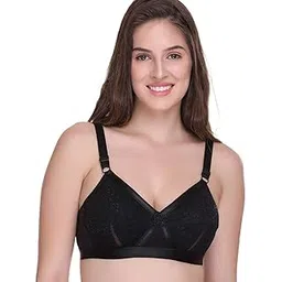 sona Women's Delicate Super Full Coverage Non Padded Cotton Bra-picture-27