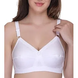 sona Women's Fit Cross Cotton Wire Free Casual T-Shirt Bra, Full Coverage Bra-picture-21