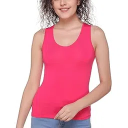 sona Women's Sando Style Cotton Tank Top Camisole-picture-33