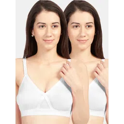 Sonari White Solid Set Of 2 Non-Padded Everyday Bra-picture-15