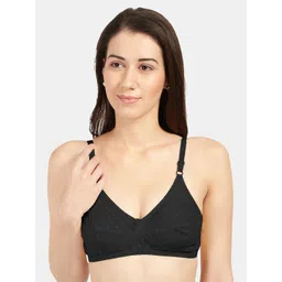 Sonari Women Black Self Design Non-Wired Non-Padded Everyday Bra Payal30B-picture-32