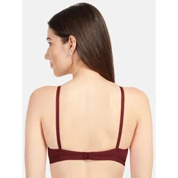 Sonari Women Pack Of 2 Maroon Solid Non Padded Everyday Bra image 5