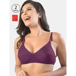 Sonari Women Pack Of 2 Pure Cotton Bras-picture-29