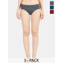 Sonari Women Pack of 3 Solid Period Briefs-picture-27