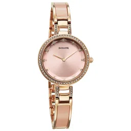 Sonata Aura 2.0 Quartz Pink Dial Analog Watch For Women - 87100KD01-picture-37