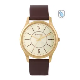 Sonata Essentials Men Gold Analogue watch 77082YL01-picture-30