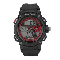 Sonata Men Black Dial Ocean Series Chronograph Analogue & Digital Watch ND7989PP03J-picture-14