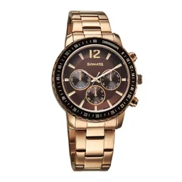 Sonata Men Dial & Bracelet Style Straps Analogue Watch 77188KM02-picture-18