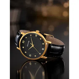 Sonata Men Dial & Leather Straps Analogue Watch 77155YL02-picture-34