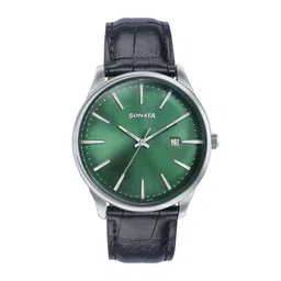 Sonata Men Dial & Leather Straps Analogue Watch 77166SL01-picture-22