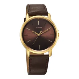 Sonata Men Leather Straps Analogue Watch 77083YL05-picture-18