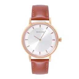 Sonata Men Utsav Leather Straps Analogue Watch 7131WL06-picture-36
