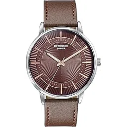 Sonata Poze Drop 6 Quartz Brown Round Dial Men's Watch | Leather Strap Material | Watches for Man | Watches for Men Analog - SP70076SL01-picture-12