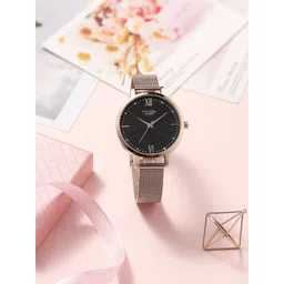 Sonata Poze Women Embellished Dial Wrap Around Straps Analogue Watch SP80019WM02W-picture-10