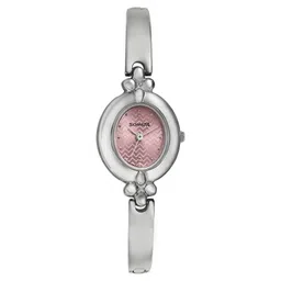 Sonata Quartz Analog Pink Dial Metal Strap Watch for Women-picture-21