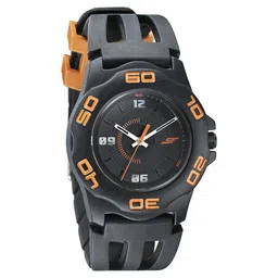 sonata SF Quartz Analog Black Dial PU Strap Watch for Men-picture-16