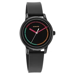 Sonata Splash Black Dial Women Watch With Plastic Strap-picture-25