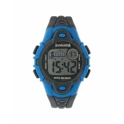 sonata Unisex UV-Protected Digital Watch-NT87012PP03-picture-33
