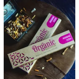 song of india Arabian Oudh Organic Masala Incense Sticks (Set of 2)-picture-22