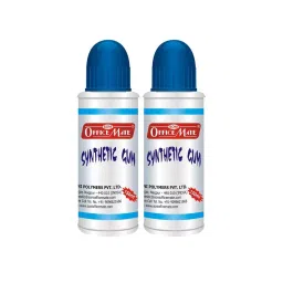 Soni Office Mate 150 ml Synthetic Gum Quick Dry, Transparent and Eco-Friendly for School, Office, Art & Craft Projects (Pack of 2)-picture-18