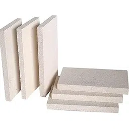 SONRET Fire Bricks for Furnace, Pizza Oven, Forging – High Temperature Refractory Bricks for BBQ, Fireplace and Kilns – Durable FireBrick – Pack of 6-image-0