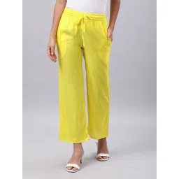 Souchii Women Yellow Liva Ethnic Palazzos-picture-17