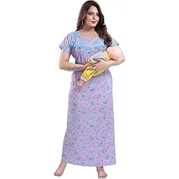 soulemo Women Cotton Maxi Nighty-picture-46