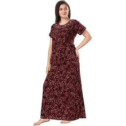soulemo Women's Printed Alpine Nighty 1657-picture-18