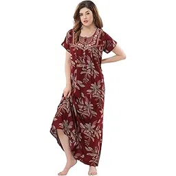 soulemo Women's Printed Alpine Nighty 1775-picture-11
