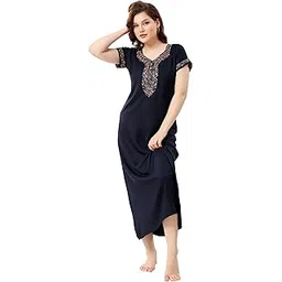 soulemo Women's Solid Alpine A - Line Nighty 1747-picture-32