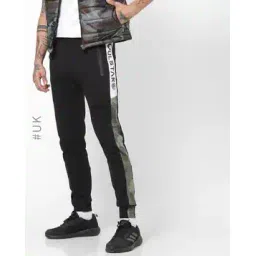 soulstar Men Joggers with Colourblock Panels-picture-37