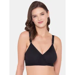 Souminie Black Solid Non Padded Minimizer Bra-picture-22