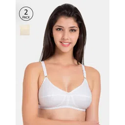 Souminie Pack of 2 Solid Non-Wired Non Padded Everyday Bras SLY-931-picture-13