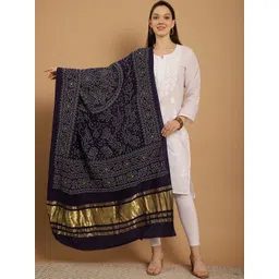 SOUNDARYA Printed Bandhani Dupatta-picture-25
