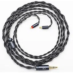 SoundsGood Anthracite Handmade Recalable Graphene Coated High Purity Monocrystalline Copper OCC Earphone Upgrade Cable Replacement Cable (2Pin-3.5mm)-image-24