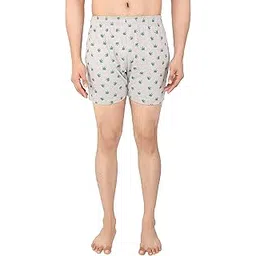 south city Men Grey Grahic Printed Cotton Boxer Shorts - DOP-picture-19