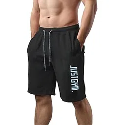SOUTH CITY Southcity Men's Printed Casual Summer Cotton Regular Shorts, Workout Shorts, Elastic Waist, Running Shorts with Pockets-picture-15