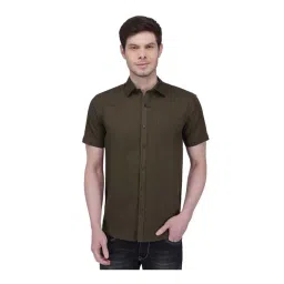 Southbay Olive Green Regular Fit Shirt-picture-35